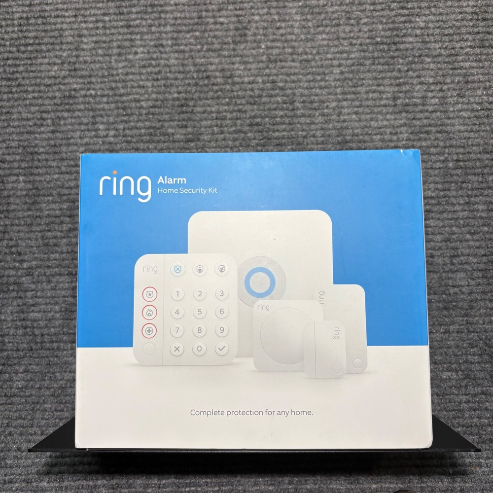 Ring Alarm 8-Piece Home Security Kit White Base Station Keypad Sensors 2nd Gen